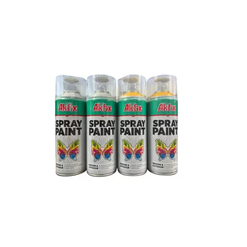 Spray vopsea Akfix Argintiu 400ml — imaginea 2