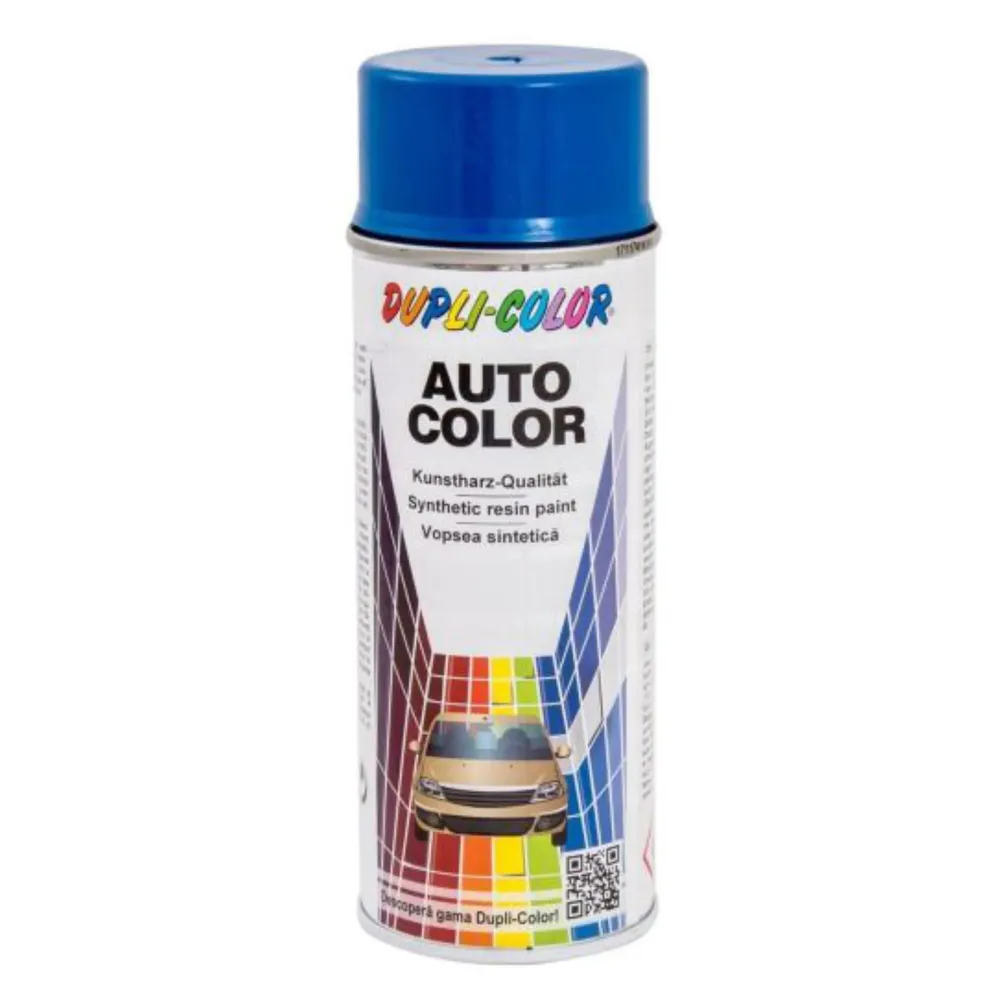 Spray vopsea auto Dacia, Dupli-Color, albastru mediu, interior / exterior, 350 ml