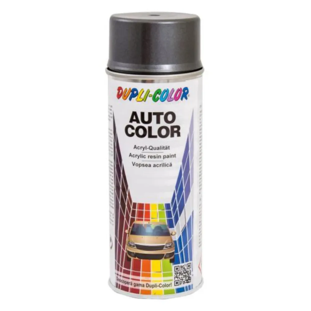 Spray vopsea auto Dacia, Dupli-Color, gri metal 850, interior / exterior, 350 ml