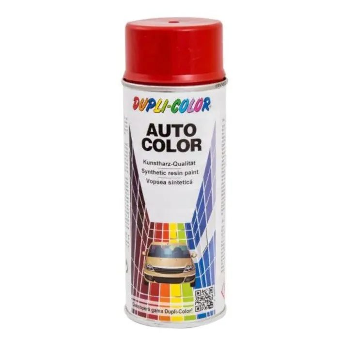 Spray vopsea auto Dacia, Dupli-Color, rosu valelunga, interior / exterior, 350 ml