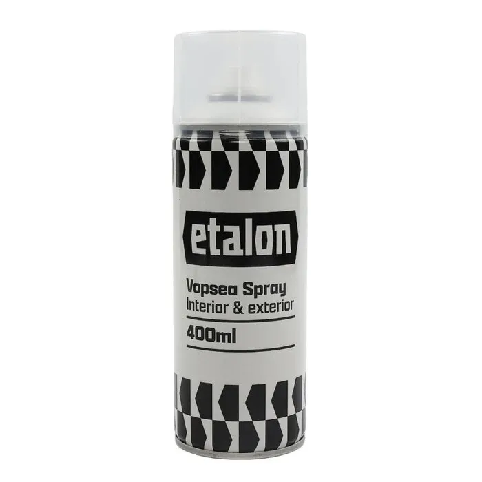 Spray vopsea, Etalon, alb lucios RAL 9003, interior / exterior, 400 ml