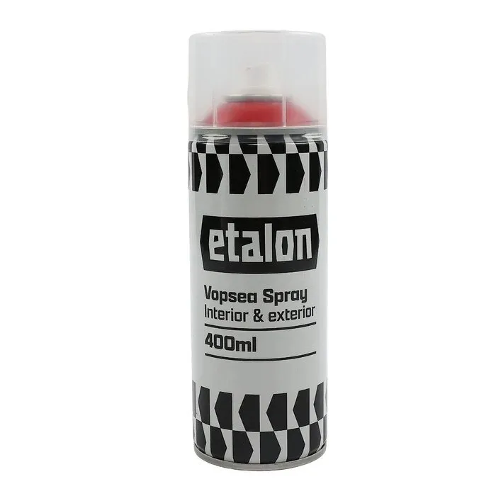 Spray vopsea, Etalon, rosu lucios RAL 3020, interior / exterior, 400 ml