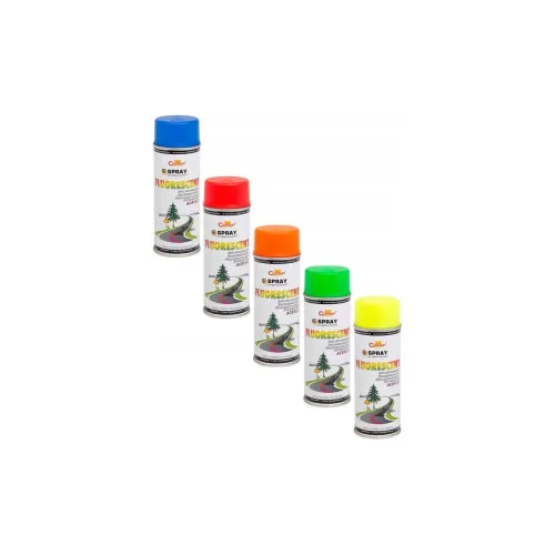 Spray vopsea galben fluorescent Champion profesional 400ml — imaginea 2