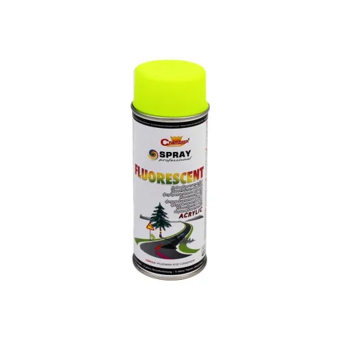 Spray vopsea galben fluorescent Champion profesional 400ml