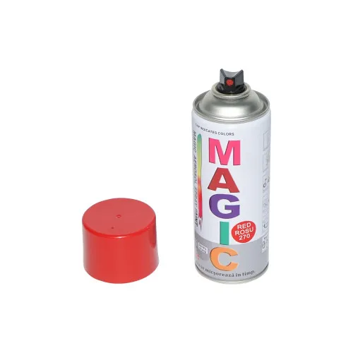 Spray vopsea Magic Rosu 400ml — imaginea 2