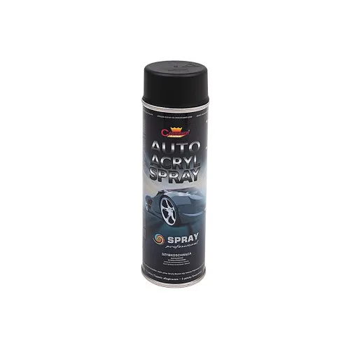 Spray vopsea negru mat Champion profesional 500ml