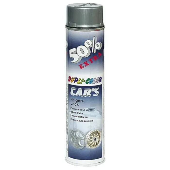 Spray vopsea pentru jante auto, Dupli-Color Car's, argintiu, exterior, 600 ml