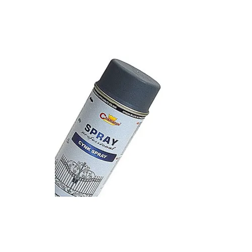 Spray vopsea zinc anticoroziv - Poarta Champion profesional 400ml — imaginea 2