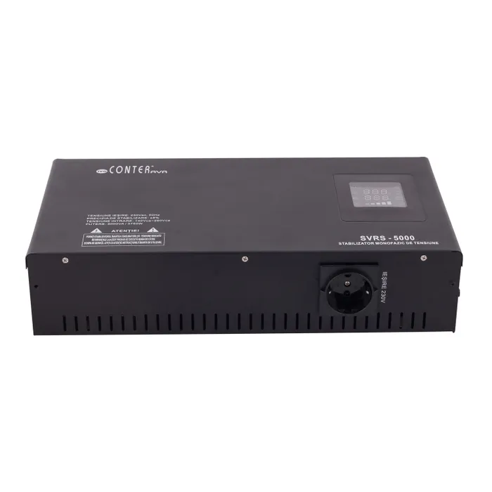 Stabilizator de tensiune cu releu, slim SVRS-5000, 5000VA / 3750W