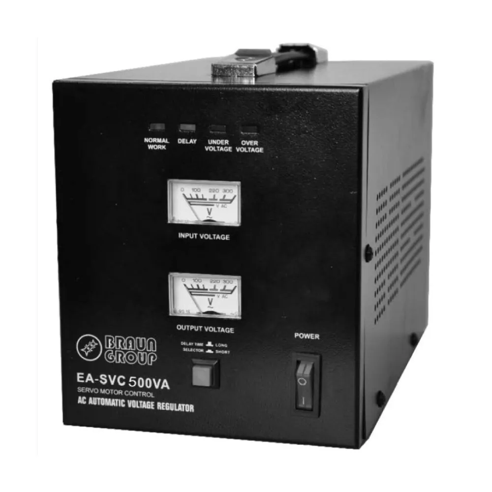 Stabilizator servomotor Braun Group, EA-SVC 500VA, 250 W