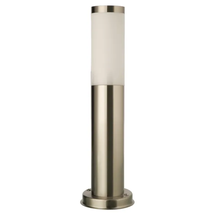 Stalp de iluminat ornamental Colonna 9013, 1 x E27, H 45 cm, inox