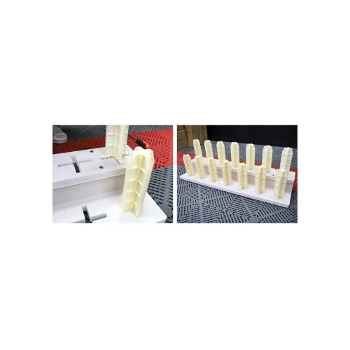 Stand de depozitare compatibil role folie/autocolant, capacitate 4 role, dimensiune 19x60cm — imaginea 5