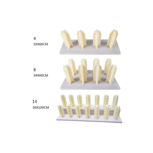 Stand de depozitare compatibil role folie/autocolant, capacitate 4 role, dimensiune 19x60cm — imaginea 3