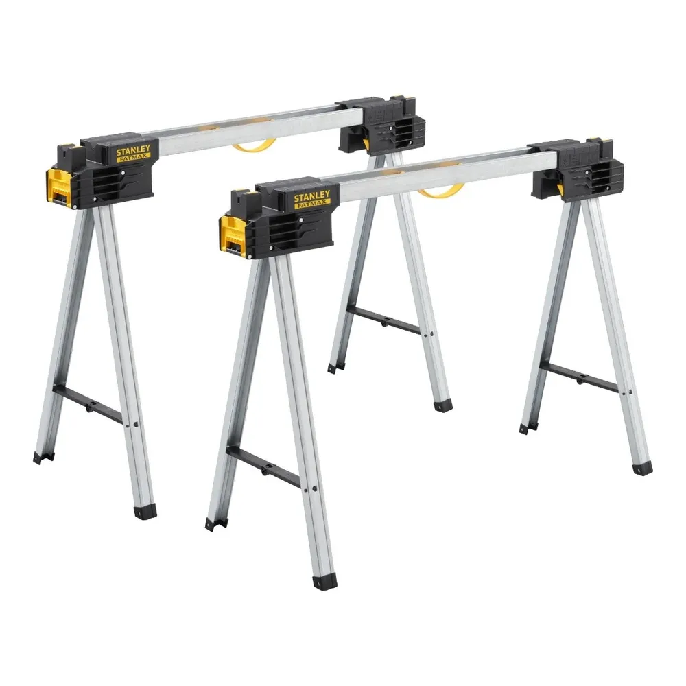 Stand de lucru, tip capra, Stanley Fatmax, FMST1-75763, pliabil, 111.7 x 43 x 82.8 cm, set 2 bucati