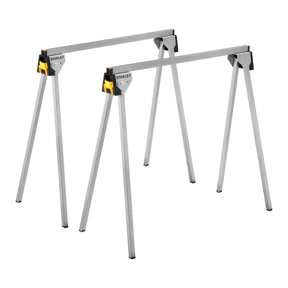 Stand de lucru, tip capra, Stanley, STST81337-1, pliabil, 79.5 x 9.5 x 21 cm, set 2 bucati