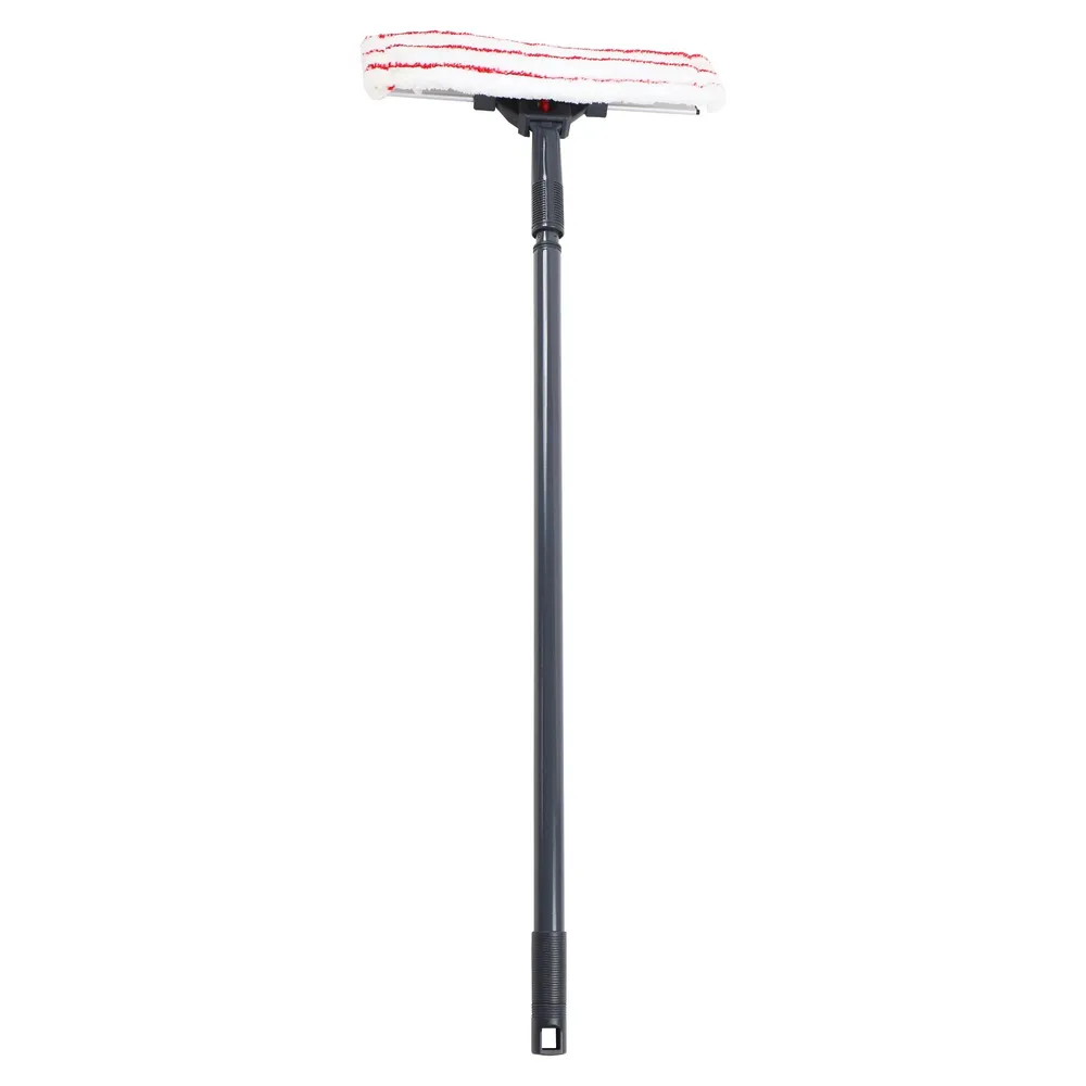 Stergator geamuri cu mop si coada telescopica, 130cm, polipropilena + microfibra