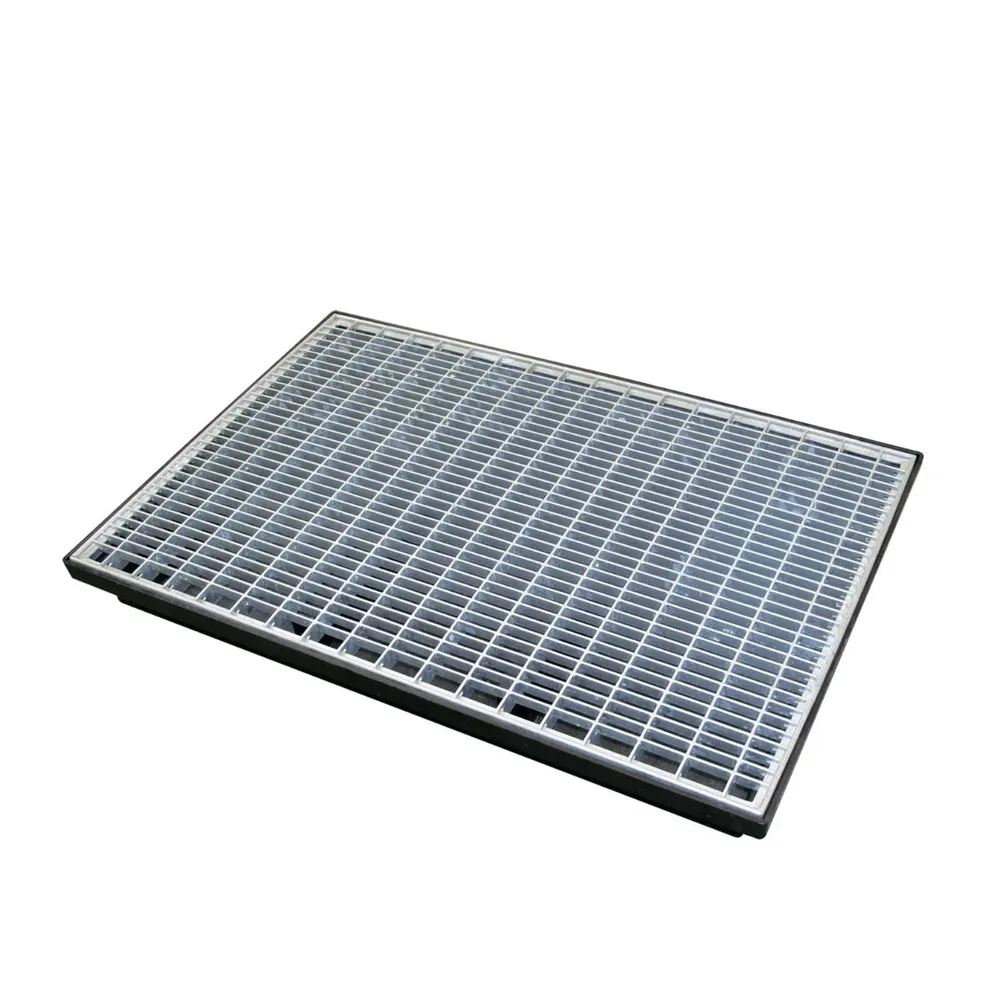 Stergator picioare Vodaland, cu gratar otel zincat, A 15, 600 x 400 x 65 mm