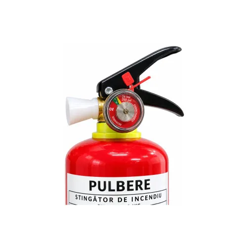 Stingator auto cu pulbere ABC 2 kg reincarcabil cu manometru — imaginea 2