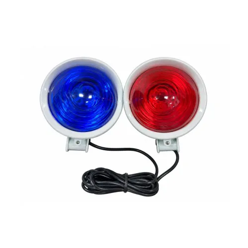 Stroboscoape auto 12V rosu-albastru set 2 bucati cu modul de comanda — imaginea 3