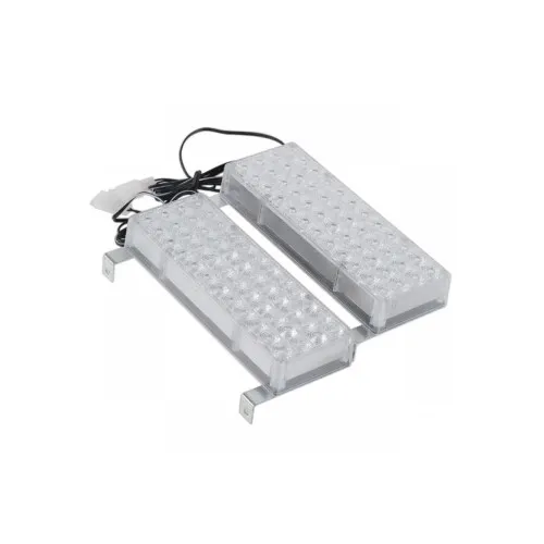 Stroboscoape LED auto 96 LED 12V rosu-albastru-alb set 2 bucati cu modul de comanda — imaginea 3