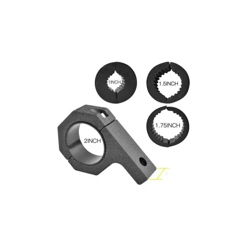 Suport aluminiu montaj proiectoare bullbar rollbar 2 inch 5 cm — imaginea 2