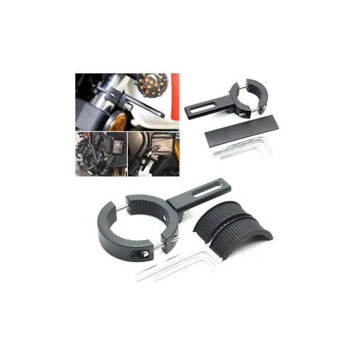 Suport aluminiu montaj proiectoare bullbar rollbar 20-38 mm — imaginea 7