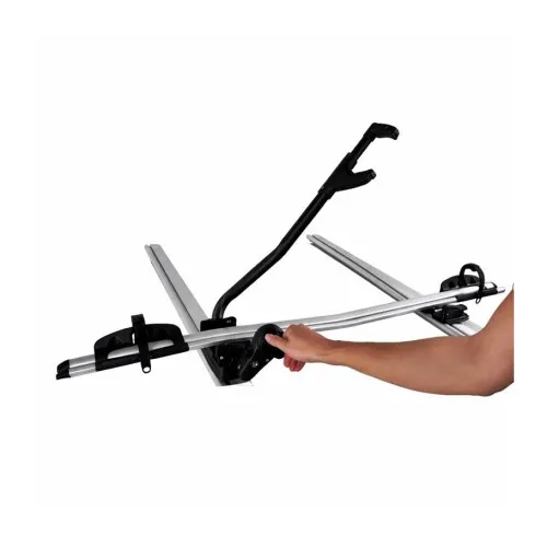 Suport bicicleta auto cu prindere pe bare transversale pentru plafon — imaginea 4