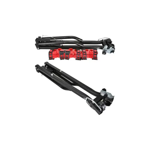 Suport biciclete auto pe carlig remorcare 3 biciclete 60 kg pliabil — imaginea 3
