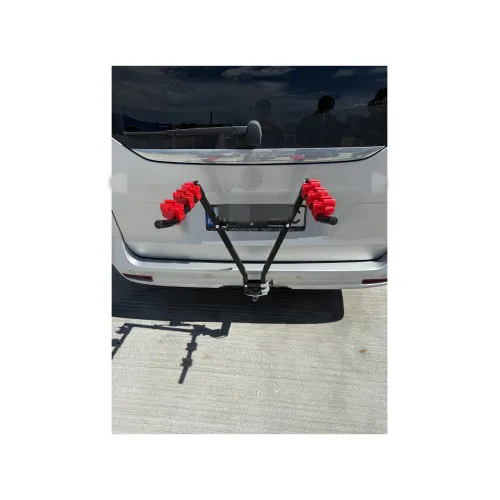 Suport biciclete auto pe carlig remorcare 3 biciclete 60 kg pliabil — imaginea 6