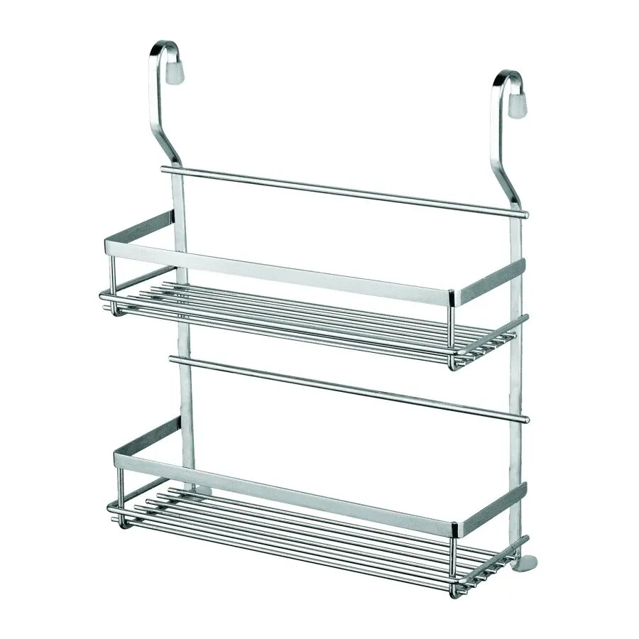 Suport bucatarie, pentru recipiente condimente, 4063, metal, 32 x 13 x 40 cm