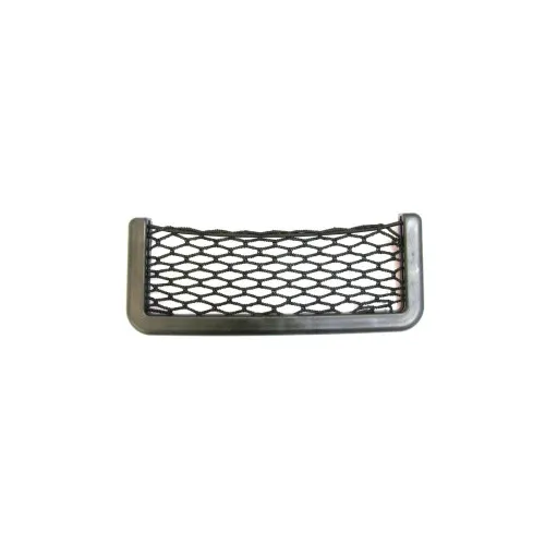 Suport buzunar auto din plasa cu rama plastic 14.5 x 7 cm universal