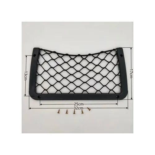 Suport buzunar auto din plasa cu rama plastic 32 x 17 cm universal — imaginea 4