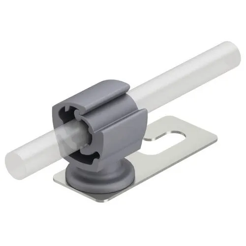 Suport fixare acoperis metalic OBO Bettermann pentru conductor de impamantare, zincat, exterior, 1 bucata