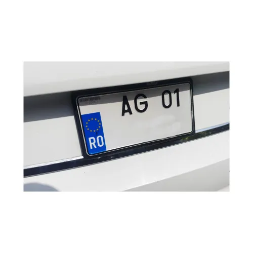 Suport numar auto magnetic fara gaurire montaj rapid