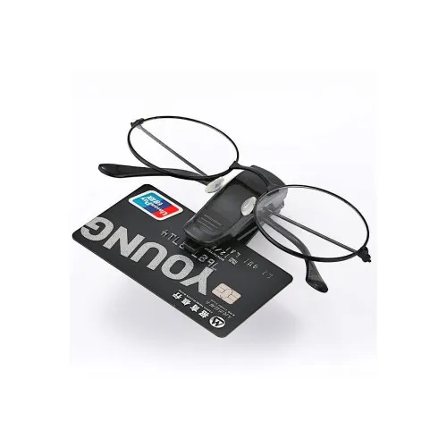 Suport ochelari de soare auto cu clips multifunctional rotire 180° — imaginea 6