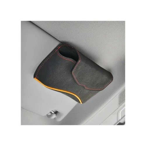 Suport ochelari premium piele ecologica negru