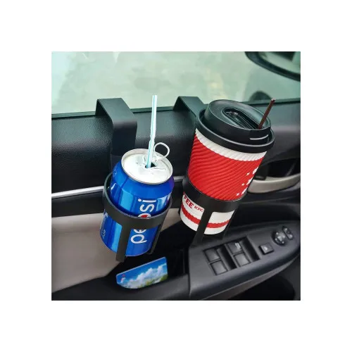 Suport pahar auto pentru usa universal 76 mm negru — imaginea 6