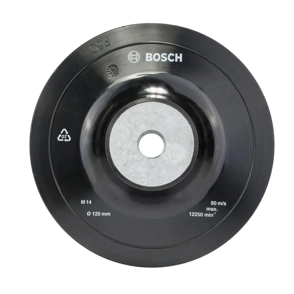 Suport pentru disc abraziv, pentru polizor unghiular, Bosch, 125 mm