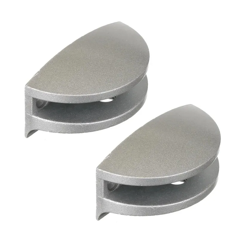 Suport polita sticla, 3-6 mm, crom mat (set 2 buc)