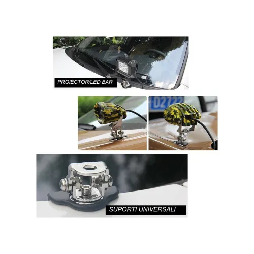 Suport proiectoare LED capota M6 — imaginea 5