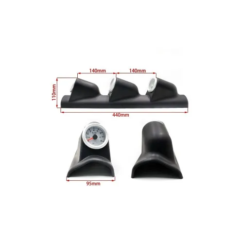 Suport stalp cu 3 ceasuri tuning — imaginea 3