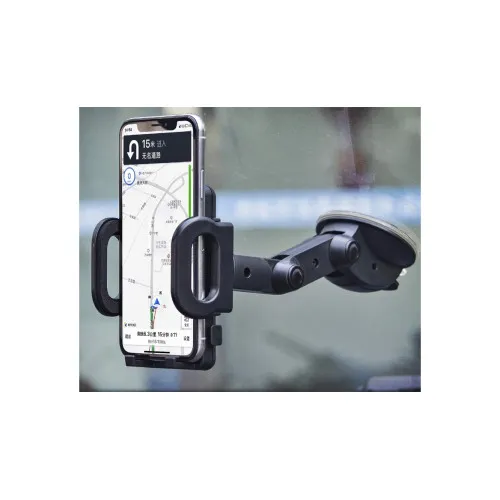 Suport telefon auto cu ventuza si brat rotativ 20 cm — imaginea 2