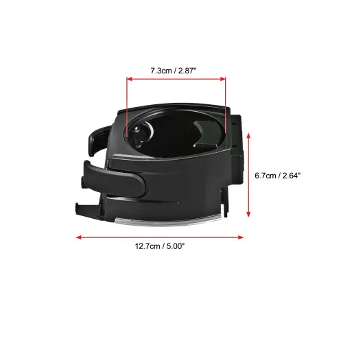 Suport telefon auto universal suport pahar 2 in 1 rotire 360° — imaginea 5