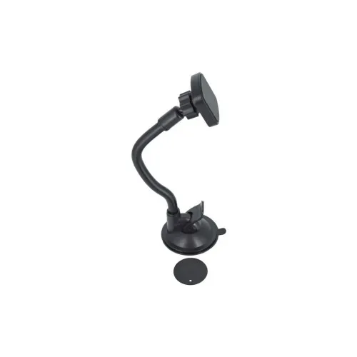 Suport telefon magnetic auto cu ventuza si brat flexibil reglabil