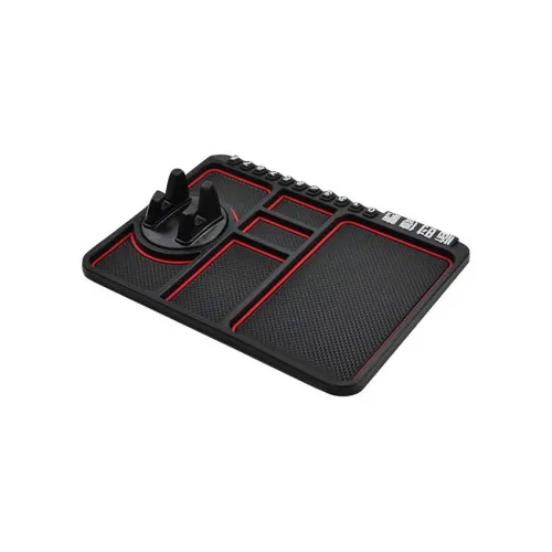 Suport telefon multifunctional antiderapant cu afisaj numar telefon pentru bord auto
