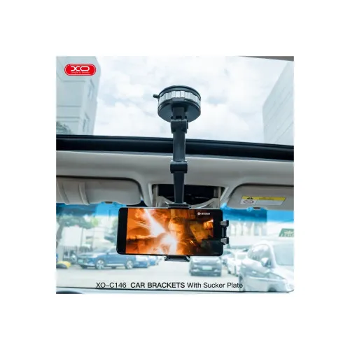 Suport telefon premium cu ventuza cu fixare pe sticla sau bord — imaginea 6