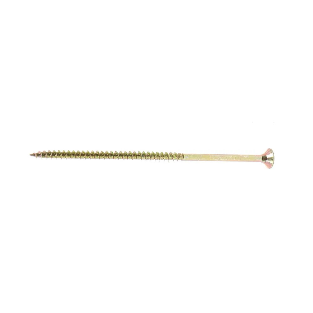 Surub autofiletant, 5x120mm, otel zincat galben, PZ2