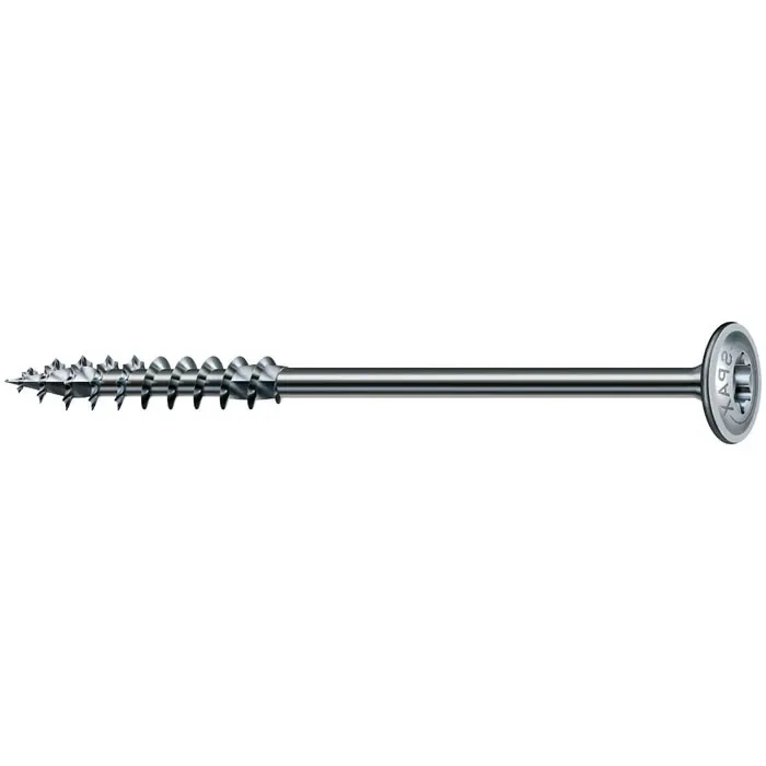 Surub autofiletant Spax 8x180mm, cap saiba, rezistent la coroziune