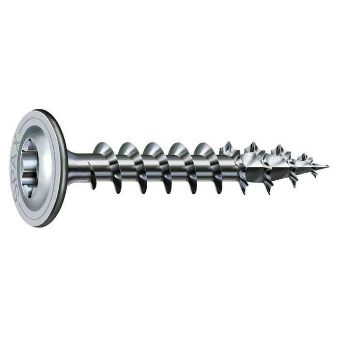 Surub autofiletant Spax, 8x50mm, cap saiba, rezistent la coroziune