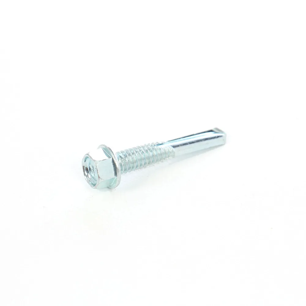 Surub autoforant, cu cap hexagonal, din otel, 5.5 x 32 mm